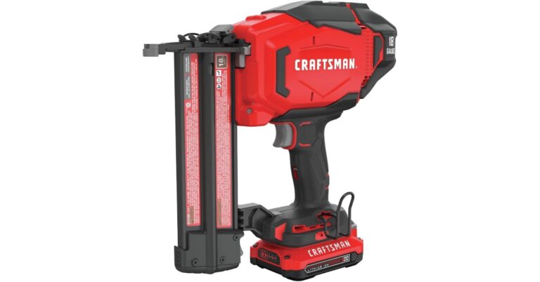 Craftsman V20 Brad Nailer Review