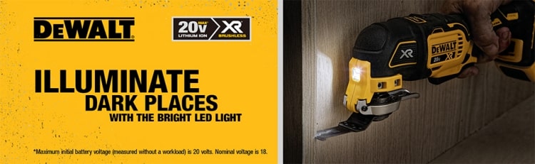 Dewalt DCS356D1 Oscillating Multi-Tool Kit review
