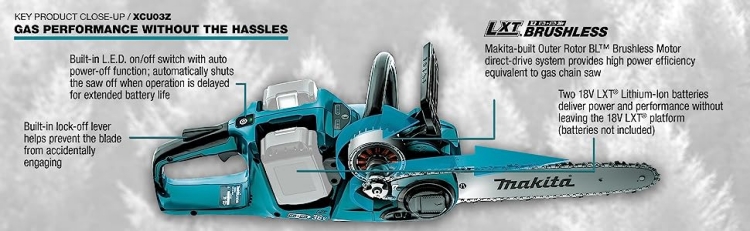 Makita XCU03PT1 Chainsaw