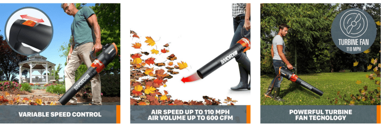 WORX WG520 Leaf Blower Review