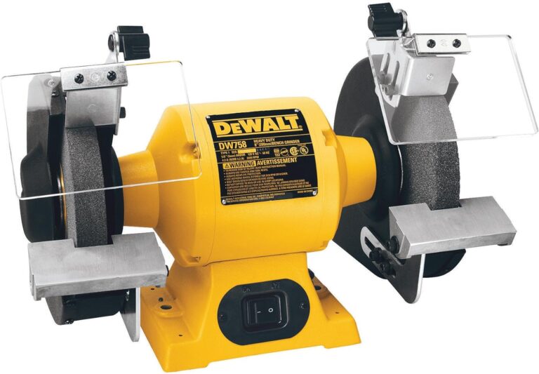 DeWalt DW758 Bench Grinder Review