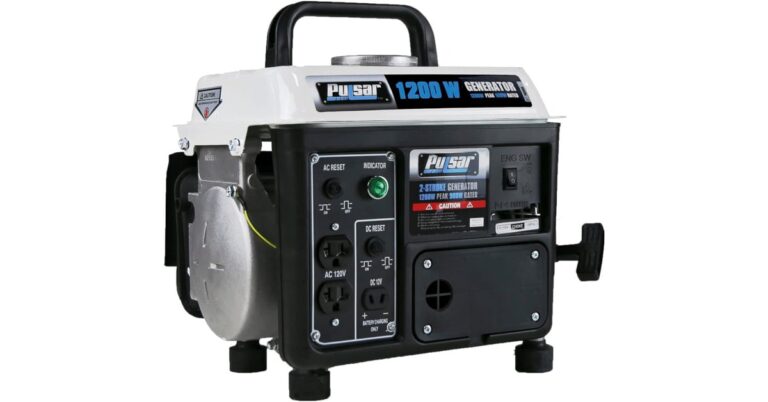 Pulsar PG1202SA 1200W Generator Review