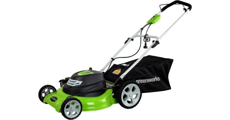 Greenworks 25022 Electric Lawn Mower Review