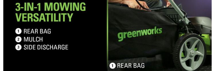 Greenworks 25022 Lawn Mower