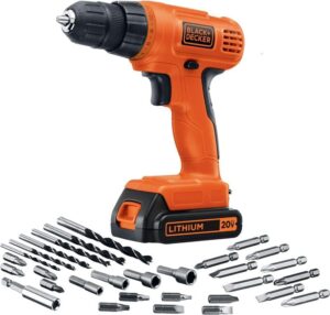 Black and Decker LD120VA Cordless Drill Driver Kit