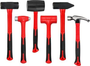 C&T 6 Piece Hammer Set