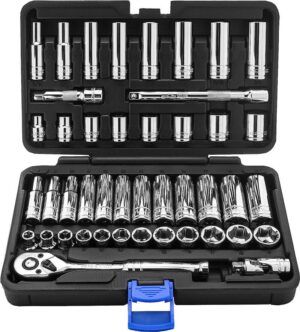 EPAuto 45 Piece Socket Set