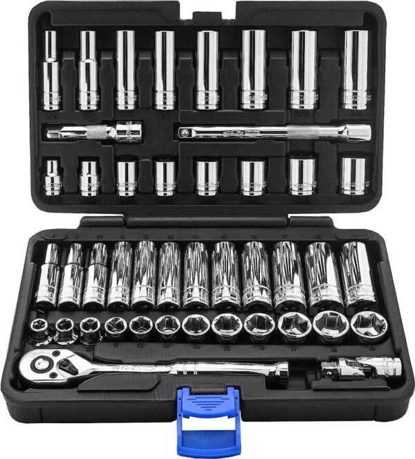 EPAuto 45 Piece Socket Set