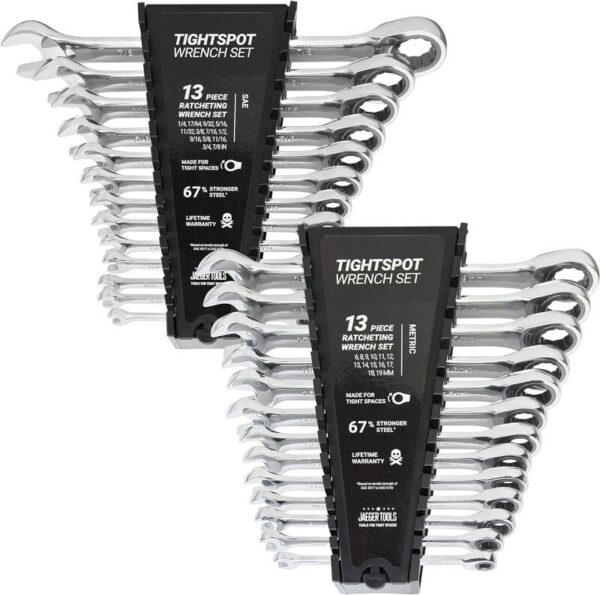 Jaeger Ratcheting Wrench Set 26 Piece