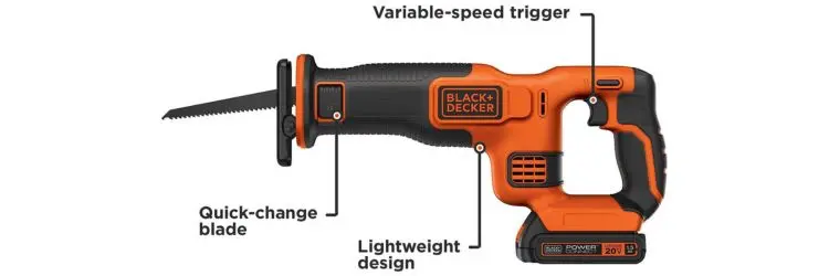 Black and Decker Reciprocating Saw